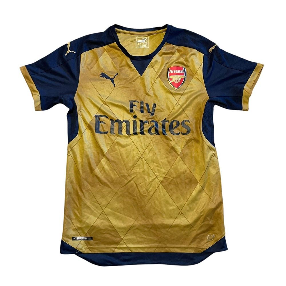 Arsenal London‎ 2015 2016 away Size Small Puma football shirt soccer jersey